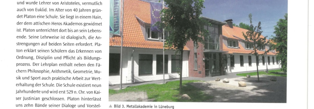 Die Metall Akademie Niedersachsen in „Der Praktiker“